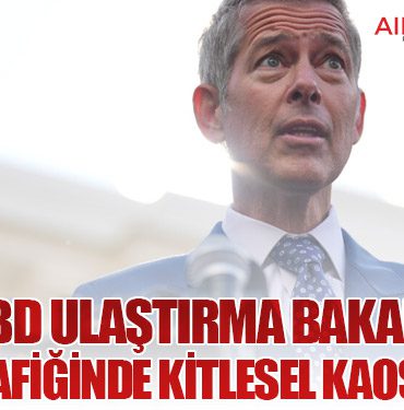 ABD Ulaştırma Bakanı: Hava Trafiğinde Kitlesel Kaos Kapıda