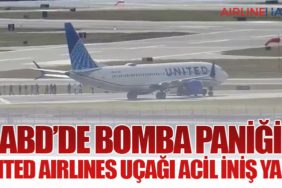 ABD’de Bomba Paniği: United Airlines Uçağı Acil İniş Yaptı