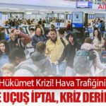 ABD’de Hükümet Krizi! Hava Trafiğini Felç Etti: Binlerce Uçuş İptal, Kriz Derinleşiyor