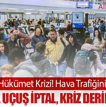 ABD’de Hükümet Krizi! Hava Trafiğini Felç Etti: Binlerce Uçuş İptal, Kriz Derinleşiyor