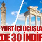 AJet’in Yurt İçi Uçuşlarında Yüzde 30 İndirim