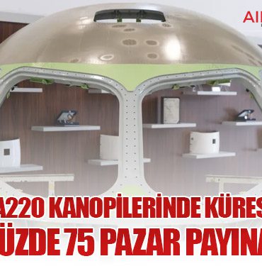 Airbus A220 kanopilerinde küresel lider: TUSAŞ yüzde 75 pazar payına ulaştı