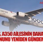 Airbus, A350 Ailesinin Daha Büyük Versiyonunu Yeniden Gündemine Aldı
