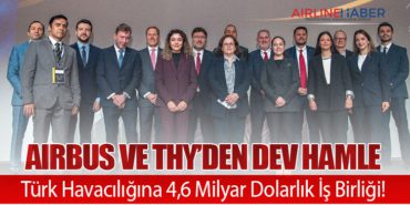 Airbus ve THY’den Dev Hamle: Türk Havacılığına 4,6 Milyar Dolarlık İş Birliği!