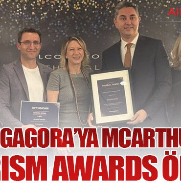 BookingAgora’ya McArthurGlen Tourism Awards ödülü