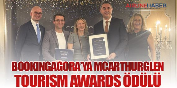 BookingAgora’ya McArthurGlen Tourism Awards ödülü