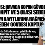 C-130 Kazası: Havada Kopan Gövde, Sessiz Kokpit ve 5 Olası Sebep