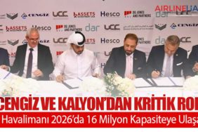 Cengiz ve Kalyon’dan Kritik Rol: Şam Havalimanı 2026’da 16 Milyon Kapasiteye Ulaşacak