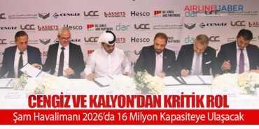 Cengiz ve Kalyon’dan Kritik Rol: Şam Havalimanı 2026’da 16 Milyon Kapasiteye Ulaşacak