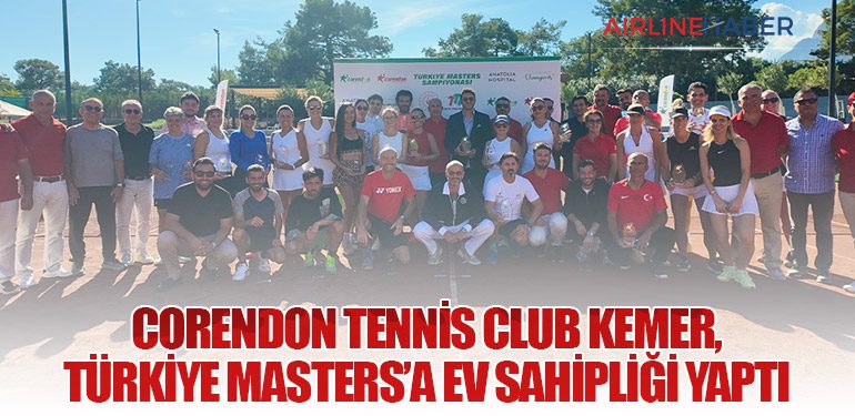 Corendon Tennis Club Kemer, Türkiye Masters’a Ev Sahipliği Yaptı