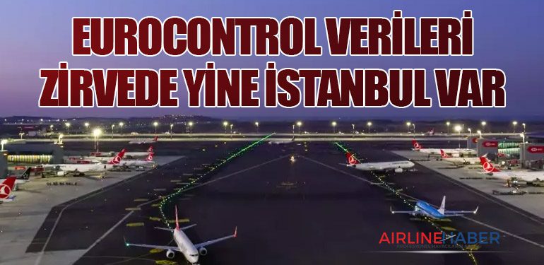 EUROCONTROL Verileri: Zirvede Yine İstanbul Var
