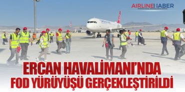 Ercan Havalimanı’nda FOD yürüyüşü gerçekleştirildi