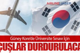 Güney Kore’de Üniversite Sınavı İçin Uçuşlar Durdurulacak