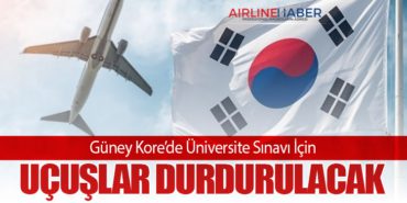 Güney Kore’de Üniversite Sınavı İçin Uçuşlar Durdurulacak