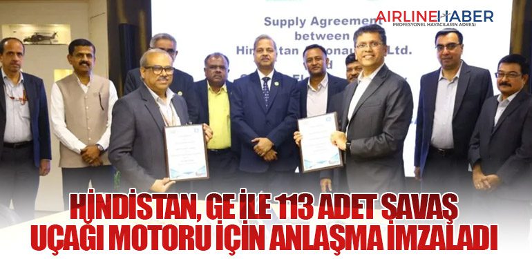 Hindistan, GE ile 113 Adet Savaş Uçağı Motoru İçin Anlaşma İmzaladı