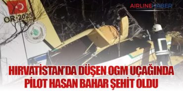Hırvatistan’da Düşen OGM Uçağında Pilot Hasan Bahar Şehit Oldu