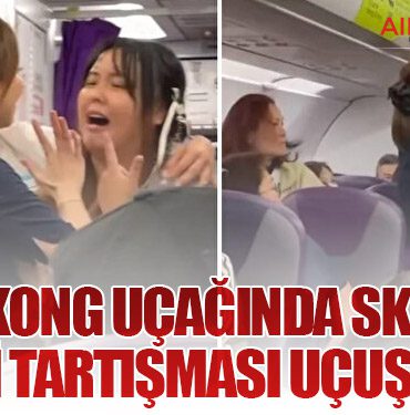 Hong Kong Uçağında Skandal! Sevgili Tartışması Uçuşu Yaktı