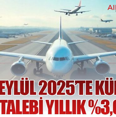 IATA: Eylül 2025’te Küresel Yolcu Talebi Yıllık %3,6 Arttı 1 Haberler IATA: Eylül 2025’te Küresel Yolcu Talebi Yıllık %3,6 Arttı