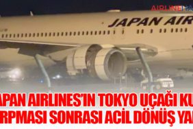 Japan Airlines’ın Tokyo Uçağı Kuş Çarpması Sonrası Acil Dönüş Yaptı