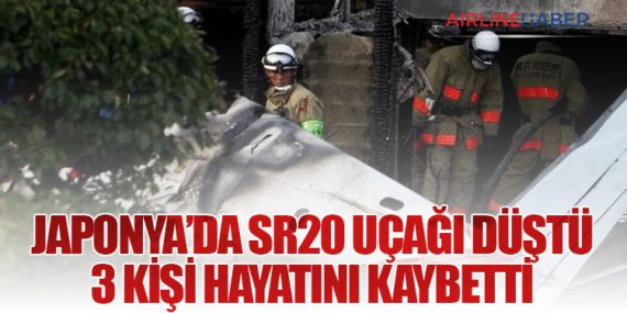 Japonya’da SR20 Uçağı Düştü: 3 Kişi Hayatını Kaybetti