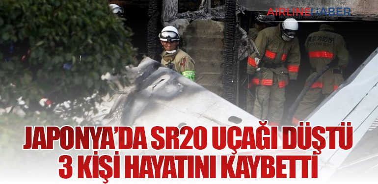 Japonya’da SR20 Uçağı Düştü: 3 Kişi Hayatını Kaybetti