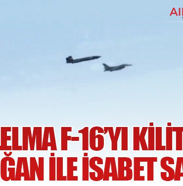 KIZILELMA F‑16’yı Kilitledi, GÖKDOĞAN ile İsabet Sağladı!