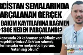 MSB Bakım Kayıtlarına Rağmen C-130E Neden Parçalandı?