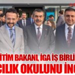 Milli Eğitim Bakanı, İGA iş birliğindeki havacılık okulunu inceledi