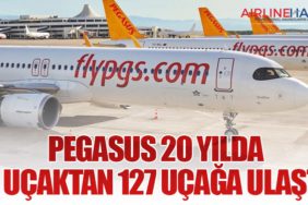 Pegasus 20 Yılda 5 Uçaktan 127 Uçağa Ulaştı