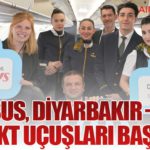 Pegasus Hava Yolları’ndan Diyarbakır – Köln Direkt Uçuşları Başladı