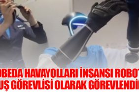 Pobeda Havayolları İnsansı Robotu Uçuş Görevlisi Olarak Görevlendirdi