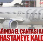 SAS Uçağında El Çantası Alev Aldı: 8 Kişi Hastaneye Kaldırıldı