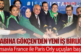 Sabiha Gökçen’den yeni iş birliği: Transavia France ile Paris Orly uçuşları başladı