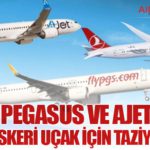 THY, Pegasus ve AJet’ten Düşen Askeri Uçak İçin Taziye Mesajı