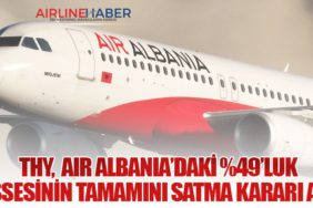 Türk Hava Yolları, Air Albania’daki %49’luk Hissesinin Tamamını Satma Kararı Aldı
