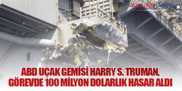 ABD Uçak Gemisi Harry S. Truman, Görevde 100 Milyon Dolarlık Hasar Aldı