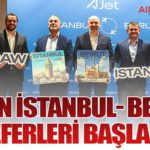 AJet’in İstanbul-Beyrut Seferleri başladı