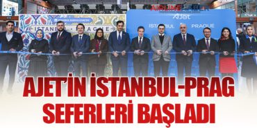 AJet’in İstanbul-Prag seferleri başladı