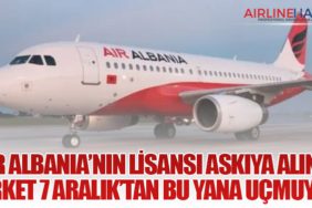 Air Albania’nın Lisansı Askıya Alındı: Şirket 7 Aralık’tan Bu Yana Uçmuyor