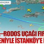 Atina–Rodos Uçağı Fırtına Nedeniyle İstanköy’e İndi
