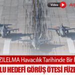 Bayraktar KIZILELMA Havacılık Tarihinde Bir İlke İmza Attı: Jet Motorlu Hedefi Görüş Ötesi Füzeyle Vurdu