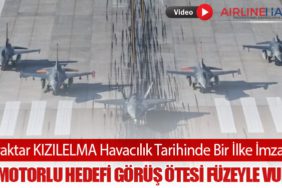 Bayraktar KIZILELMA Havacılık Tarihinde Bir İlke İmza Attı: Jet Motorlu Hedefi Görüş Ötesi Füzeyle Vurdu