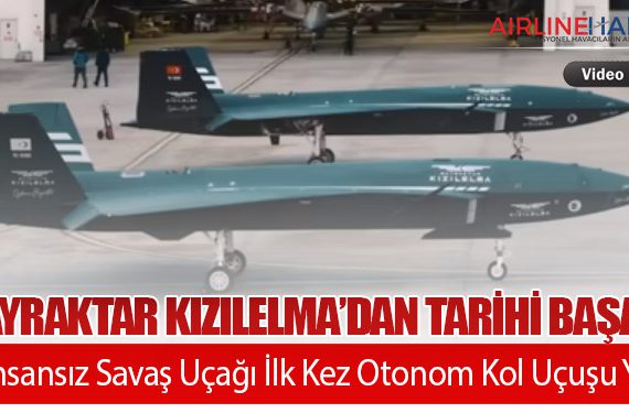 Bayraktar KIZILELMA’dan Tarihi Başarı: İki İnsansız Savaş Uçağı İlk Kez Otonom Kol Uçuşu Yaptı