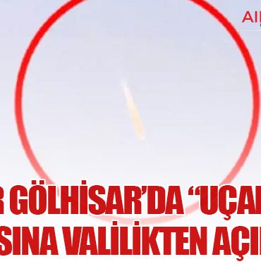 Burdur Gölhisar’da “Uçak Düştü” İddiasına Valilikten Açıklama