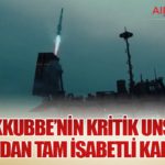 ÇELİKKUBBE’nin Kritik Unsuru HİSAR-A’dan Tam İsabetli Kabul Atışı