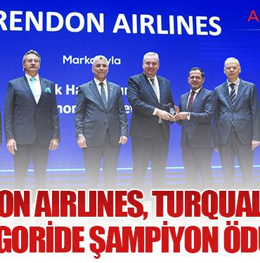 Corendon Airlines, Turquality®’de İki Kategoride Şampiyon Ödülü Aldı