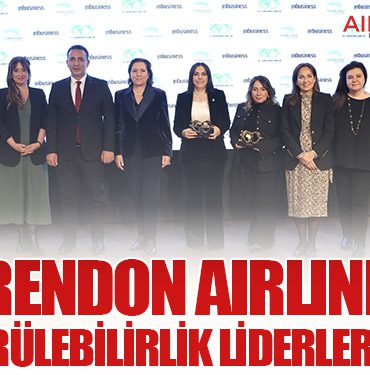 Corendon Airlines’a “Sürdürülebilirlik Liderleri Ödülü”