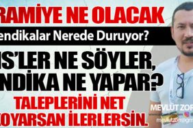 İkramiye Ne Olacak, Sendikalar Nerede Duruyor?