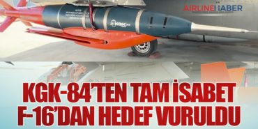 KGK-84’ten Tam İsabet: F-16’dan Hedef Vuruldu