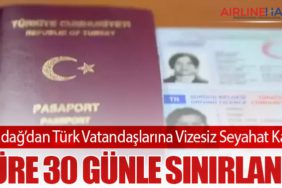 Karadağ’dan Türk Vatandaşlarına Vizesiz Seyahat Kararı: Süre 30 Günle Sınırlandı